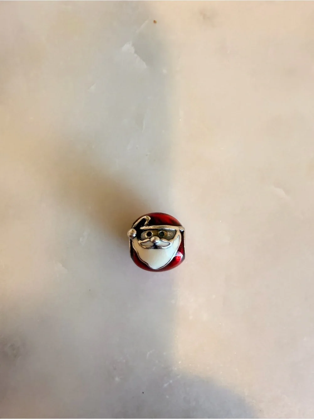 Pandora Jolly Santa Claus Christmas Bead